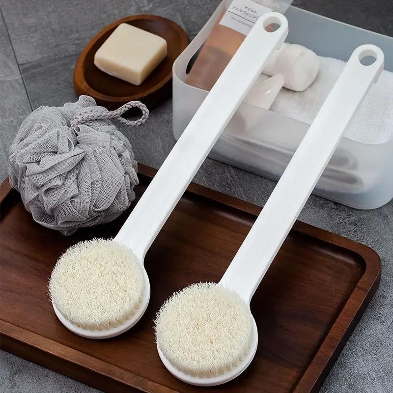Soft Bristle Bath Brush with Long Handle - Back Scrubber Shower Brush for Men And Women Efficient Cleaning