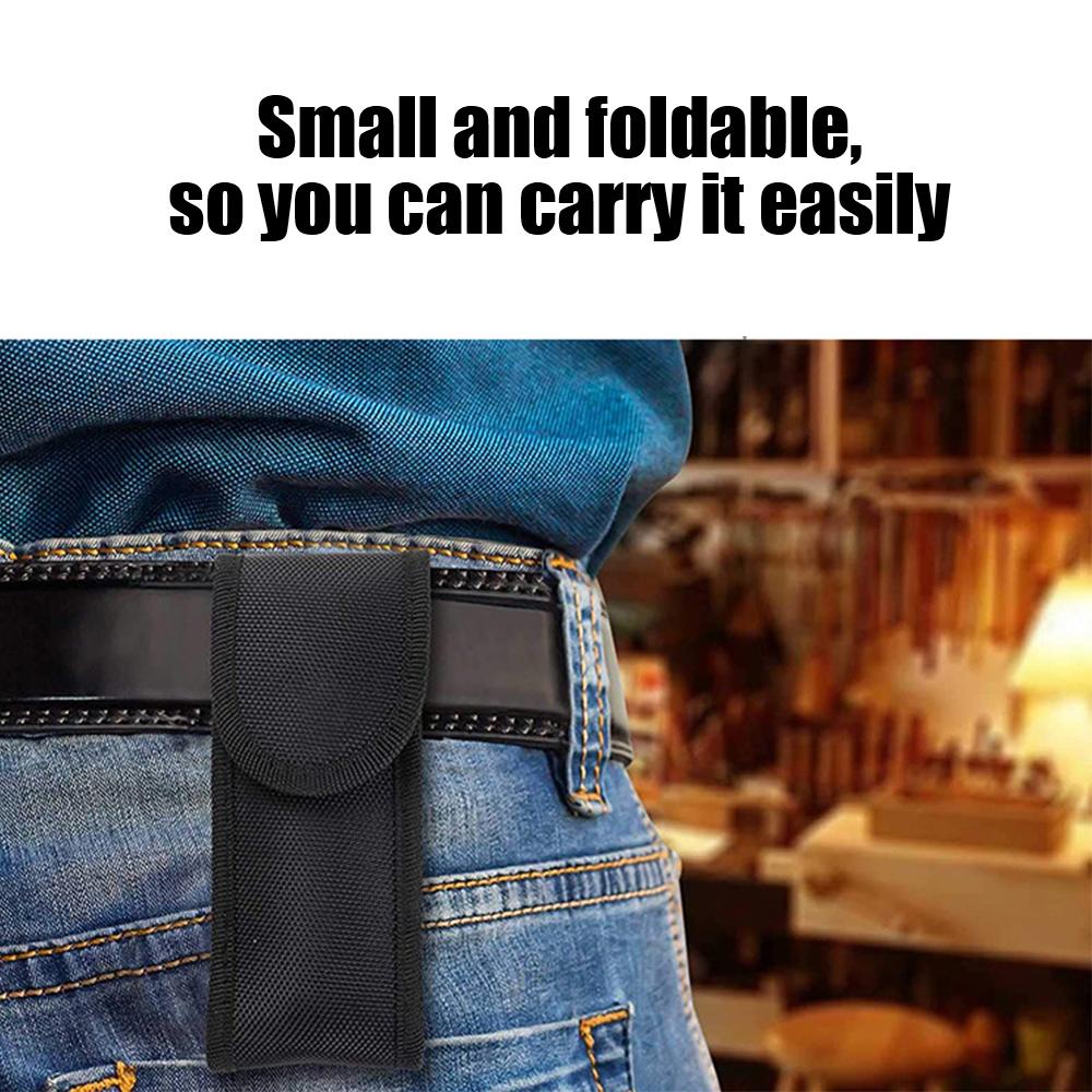 Kladivo s drápem Skládací Multifunkční Kleště Přenosné Nerezové Pro Venkovní Kempování s Nylonovým Pouzdrem