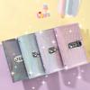 Compact PU Leather Budget Saving Binder with Secure Password Lock Feature