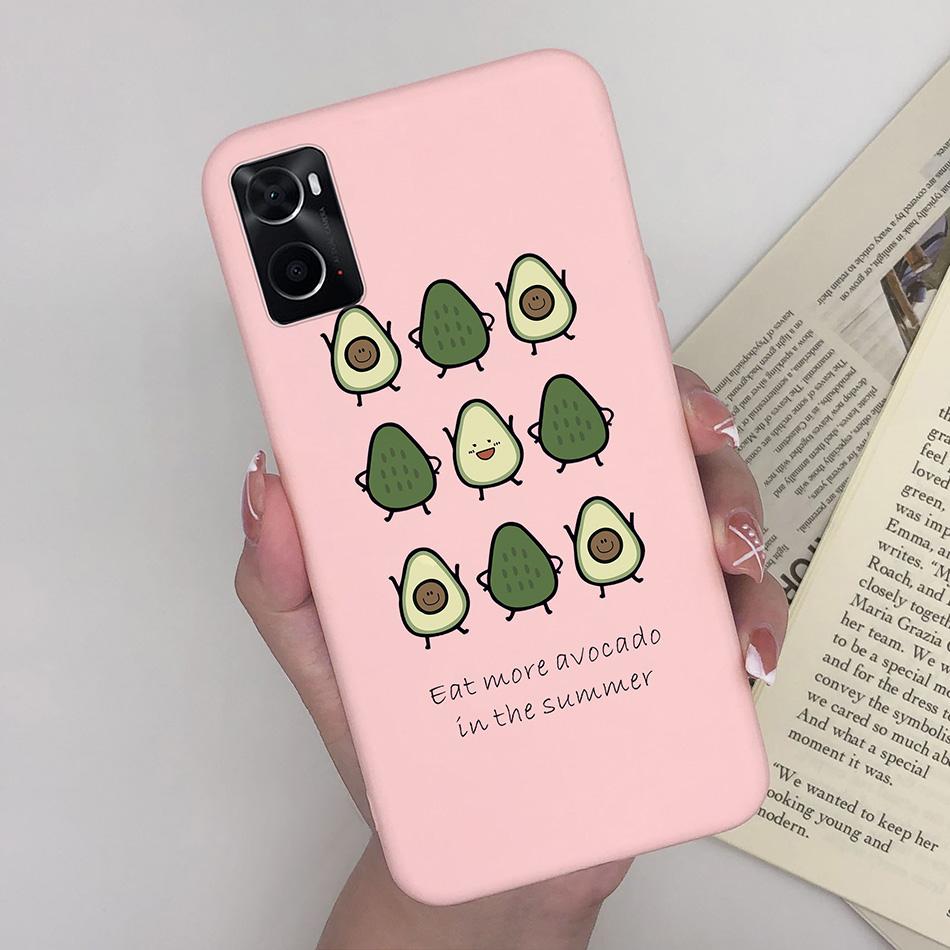 Phone Case For Oppo A96 A97 Cat Monster Soft Matte Silicone Anti Drop Back Cover For Oppo A 96 97 OppoA96 Bumper Funda Coque Bag