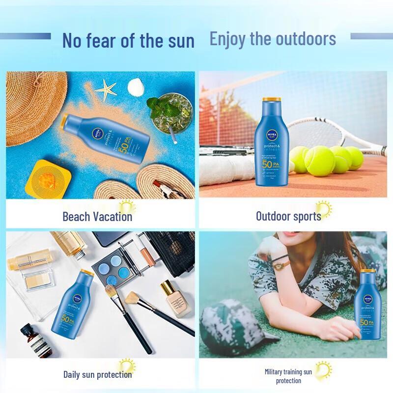 NIVEA SPF50 Lightweight Sunscreen Lotion