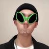 Hot Sand Sculpture Alien Glasses - Funny Party Sunglasses