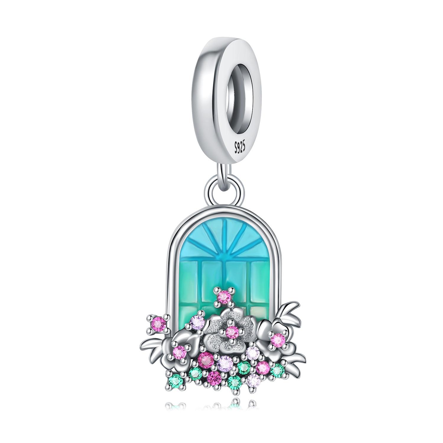 

Настоящая медь, разноцветные садовые оконные бусины-подвеска, подходят для оригинального браслета, женские ювелирные изделия, подарки, аксессуары 6mm