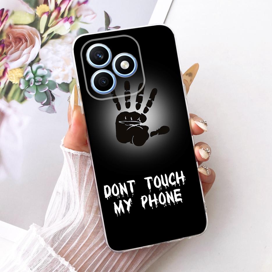 For Honor X8d 4G Case Cool Fashion Painted Cover 6.77'' Soft Silicone Phone Case For Honor X8d X 8d HonorX8d 4G Back Cover Coque