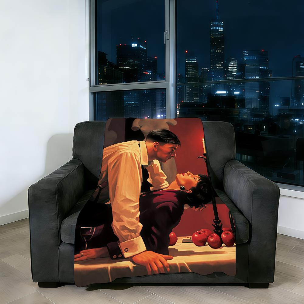 Scottish Artist J-Jack Vettriano Blanket Super Warm Comfortable Plush Throw Blanket Child Home Sofa Bedroom Gift