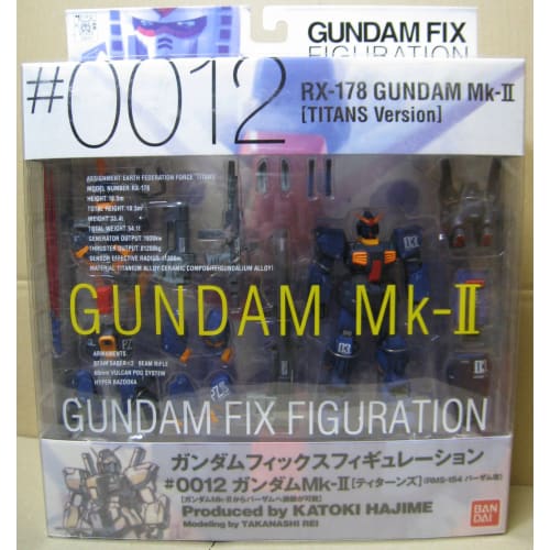 

TAMASHII NATIONS GUNDAM FIX FIGURATION # 0012 Gundam Mark II Titans Ver.