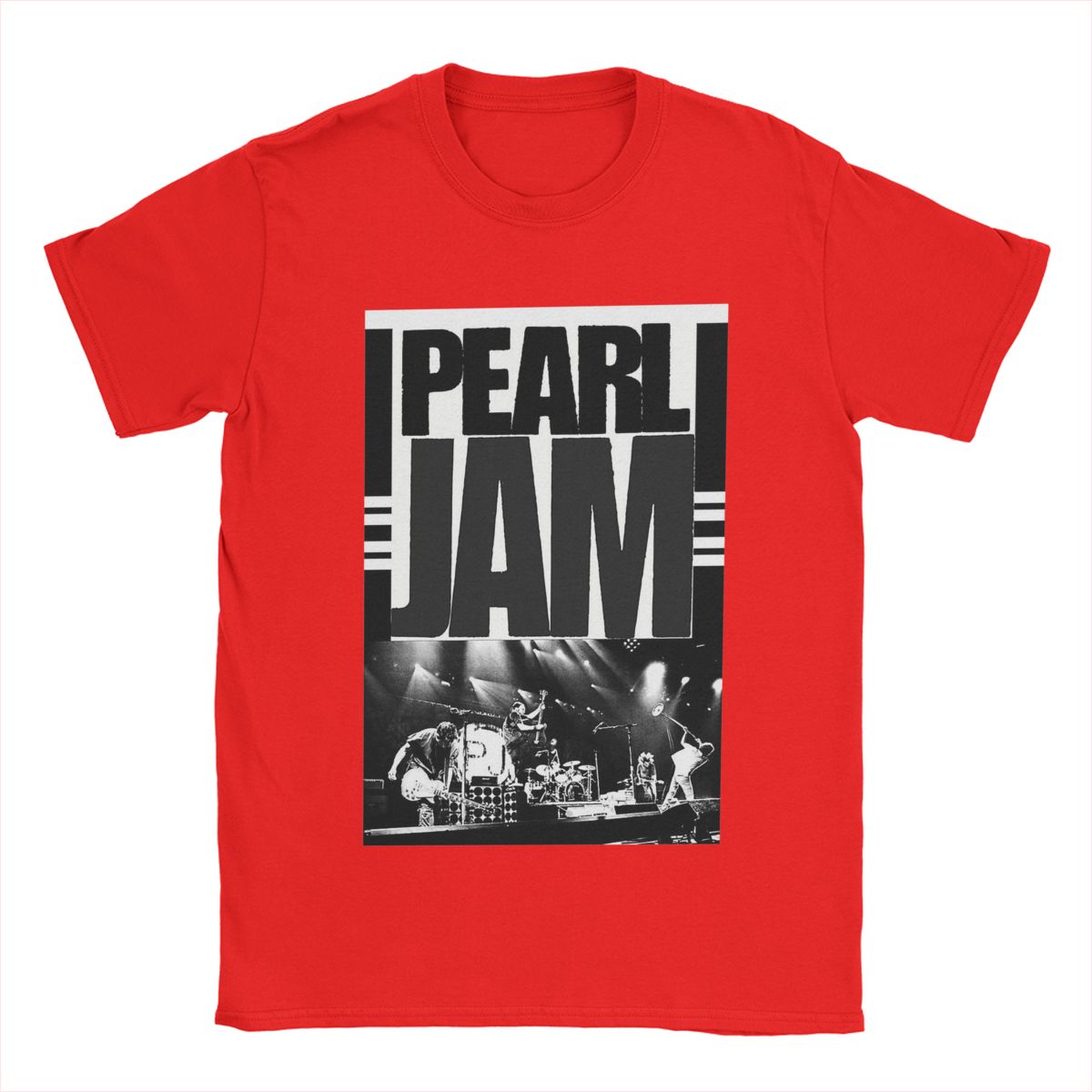 

Мужские футболки Pearl Jam Хлопковые топы Новинка Футболки с коротким рукавом и круглым вырезом Графические футболки S