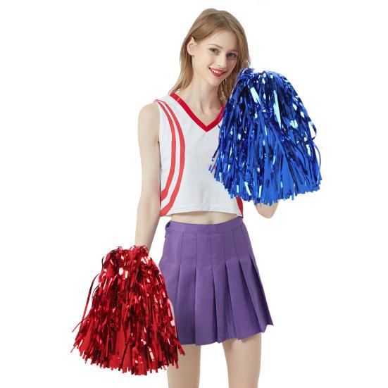 Cheerleader Blume Fühlen Sie sich wohl Dekorative Anfeuerungs-Requisiten Cheer Squad Team Spirituell Spaß Pompoms für Sportspiele