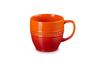 Le Creuset Legend Heat and Cold Microwave and Oven Safe Japanese Mug, 350ml, Orange, Resistant, [Official Product]