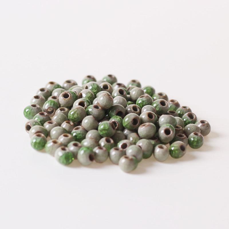 

Набор керамических бусин «Древний пейзаж» для изготовления украшений: Бусины «Ледяной кракелюр» для взрослых и студентов