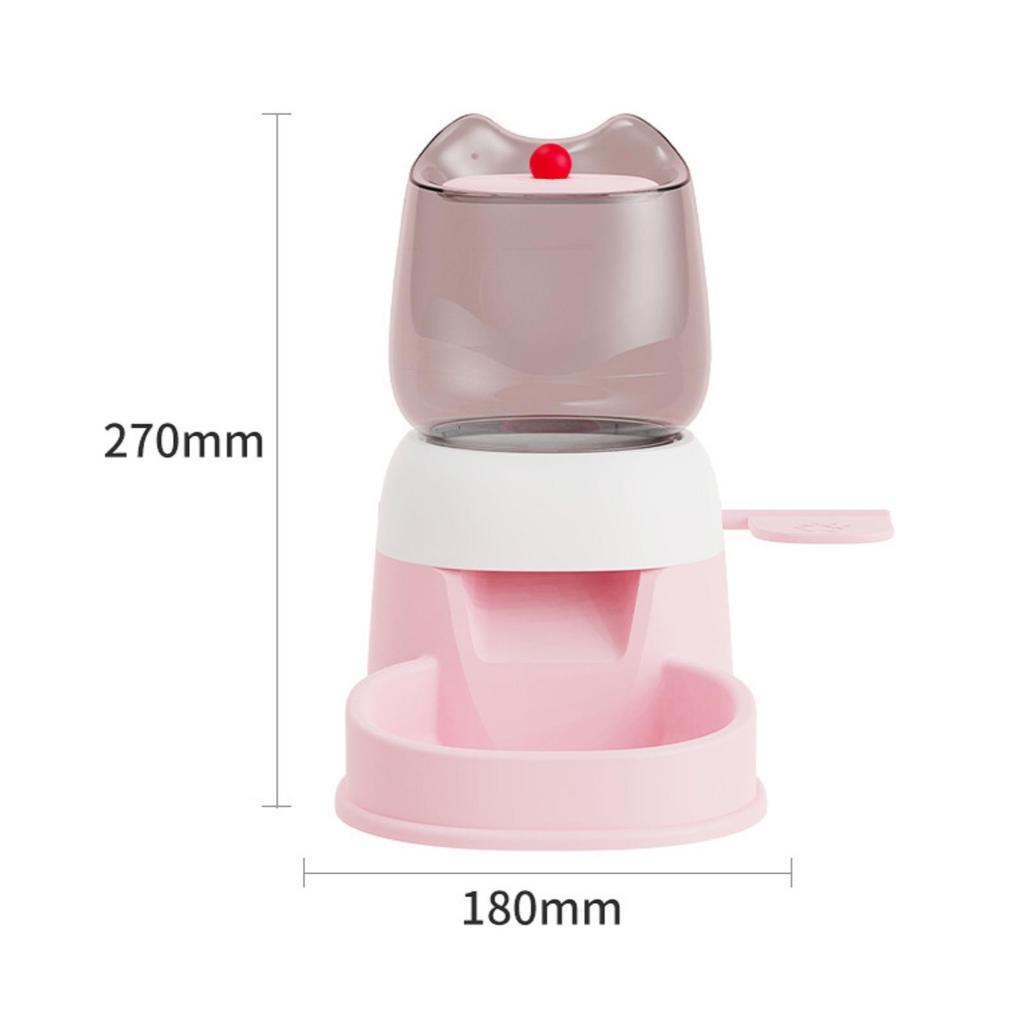 Press Pet Feeder, Compact, With