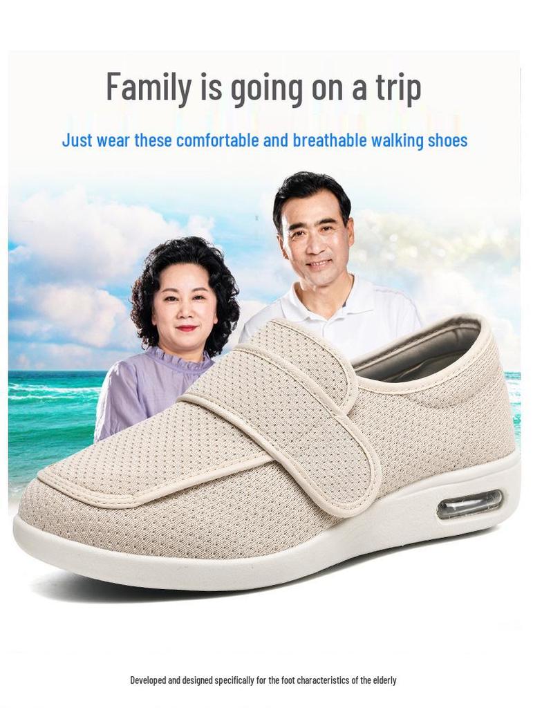 Healthy Step Adjustable Wide-Fitting Shoes for Seniors - Unisex