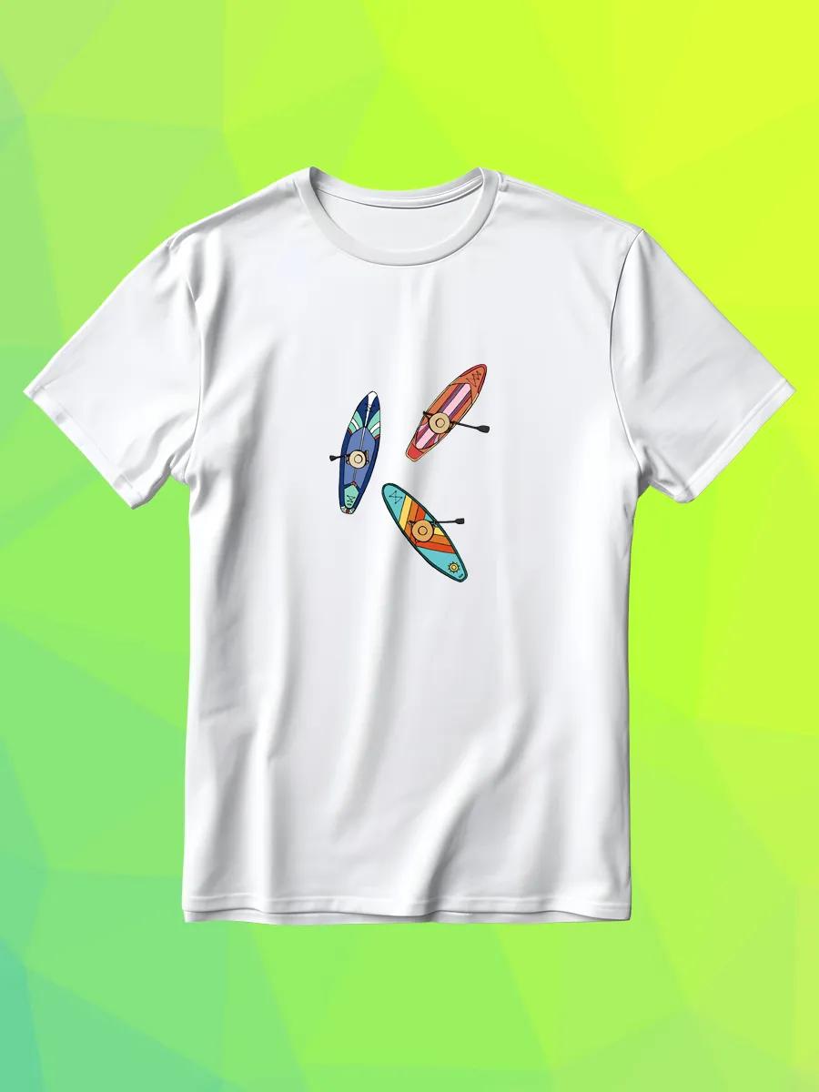 

Sup board print T-shirt XL