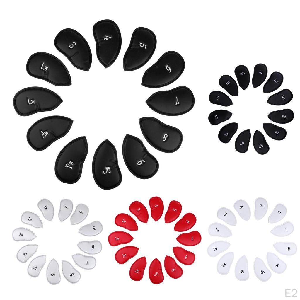 Covers Iron Set 12 Pieces Headcover , Easily Get The Needed Waterproof & Durable