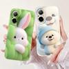 For Realme C67 4G Case RMX3890 Cute Panda Cartoon Cover Anti-Drop Phone Case For Realme C67 RealmeC67 4G Back Covers Soft Fundas