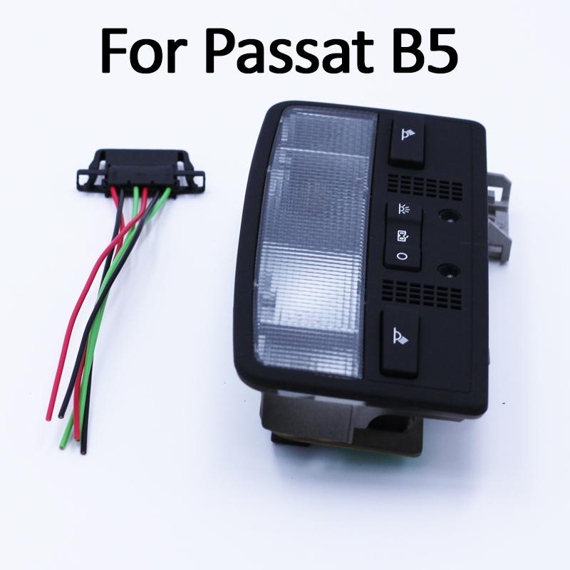 Black/Gery/Beige 3BD 947 105 2EN 3B7 947 105F 3BD947105 Red Color Dome Light Interior Reading Lamp for Passat B5 Golf 4 Bora