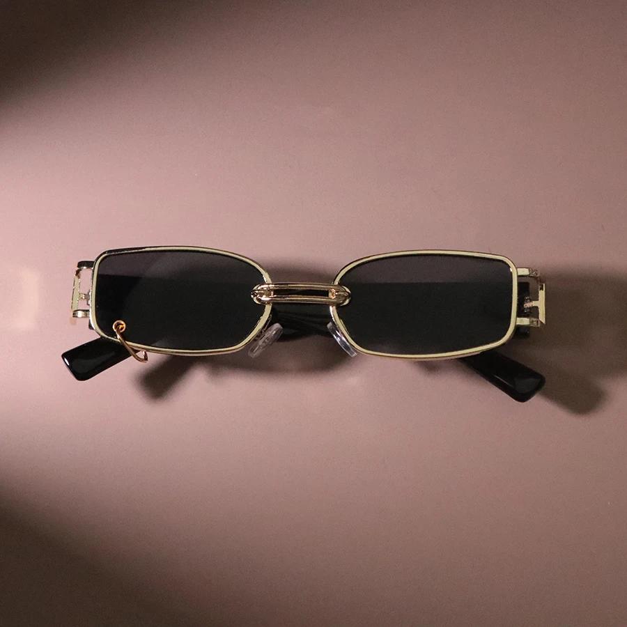 Classic Rectangle Sunglasses Women Men Fashion Vintage Sun Glasses Female Male Designer Outdoors Travel Shades