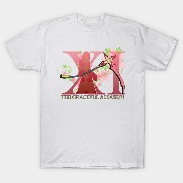 

T Shirt Women The Graceful Assassin Harajuku Print Kawaii Tshirt Summer Short Sleeve Female T-Shirt Top Tee