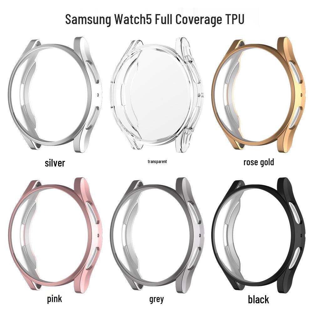 Samsung Galaxy Watch5 TPU Electroplated Full-Coverage Protective Case