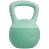 Kettlebell 8 Kg, with Non-slip Handle, for Fitness Bodybuilding Cardio, 19 X 19 X 28 Cm, Green