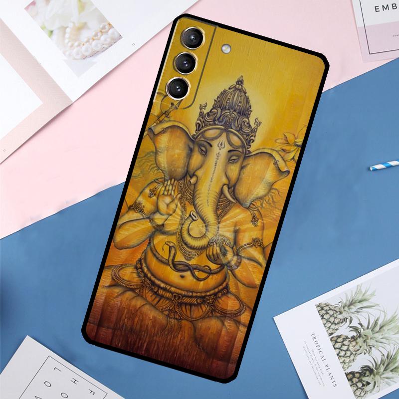 Ganesha Case For Samsung Galaxy S24 Ultra S21 S22 S23 S25 Ultra S9 S10 Plus S20 FE S25 FE Back Cover