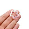 10Pcs/Lot 30*30.5mm Acrylic Transparent Five Pointed Star Pendant for DIY Jewelry Making Bracelet Necklace Charms Accessories