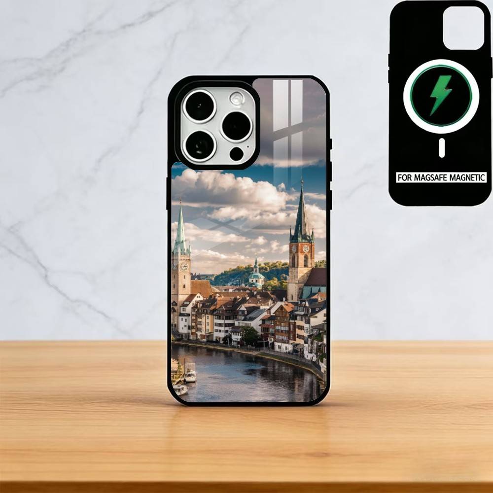 Magnificent Swiss Landscapes Phone Case For iPhone17,16,15,14,13,12,11 Plus,Pro Magnetic For Magsafe Wireless Charging