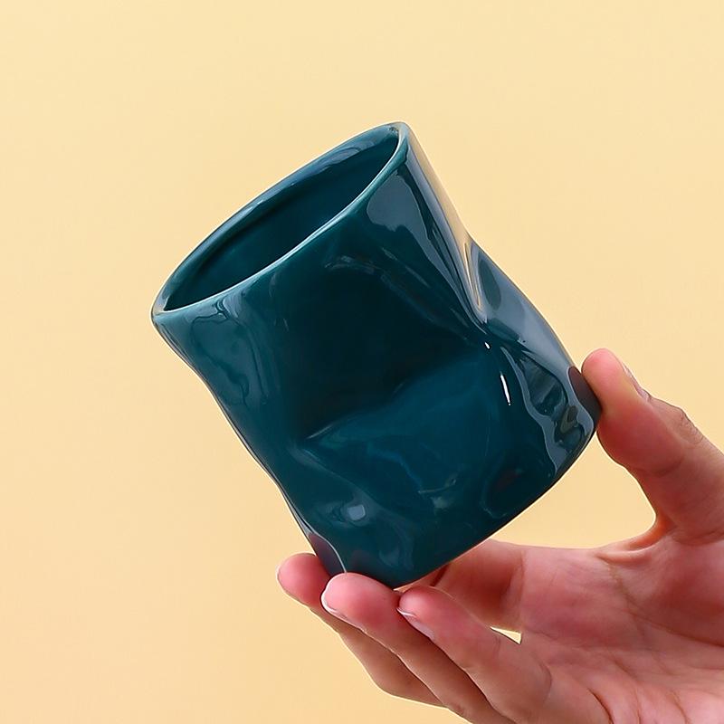 Contenedor de Vela Cerámico Transfronterizo: Taza para Verter Cera de Aromaterapia DIY