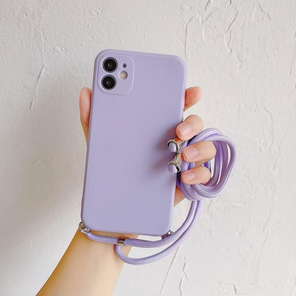 Crossbody Lanyard Phone Case For OPPO Realme C55 C67 C75 C53 C65 C35 C33 C21Y 12 Pro Plus 13 11 10 9i 8 Necklace Strap Cover