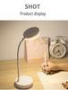 Rechargeable LED Table Lamp for Dorms & Kids - Eye Protection Bedside Lamp