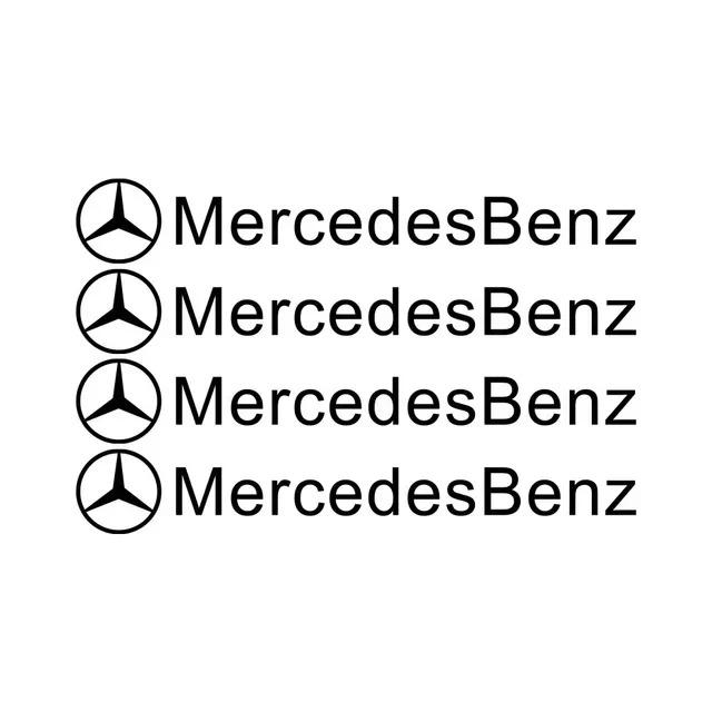 Car Badge Decals Auto Emblem Sticker Accessories For Mercedes Benz AMG Brabus Maybach Smart W204 GLC CLA GLK W205 W203 W206 W108 PA1