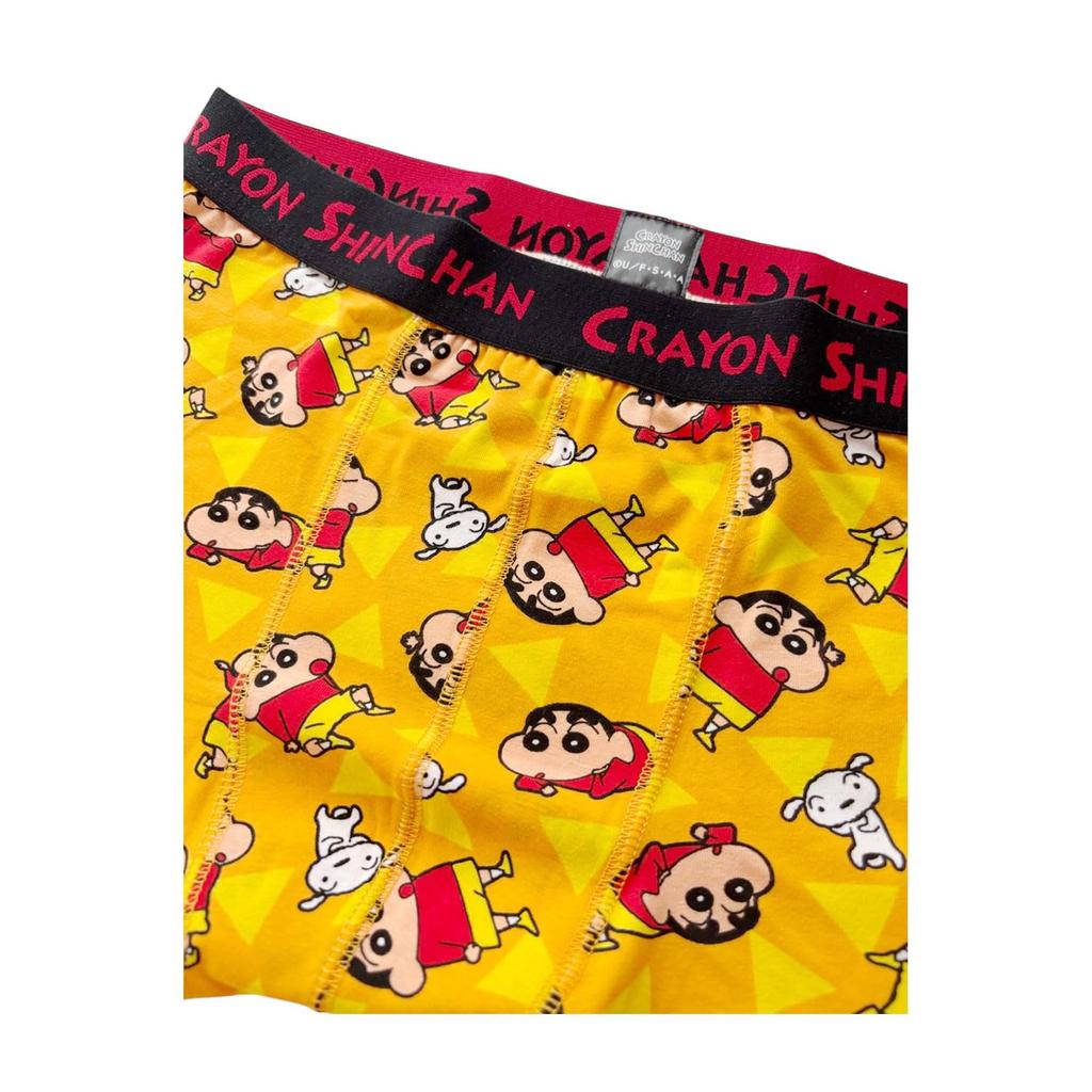 Small Planet Crayon Boxer Triangle XL Shin-chan Men's Briefs, Pattern,