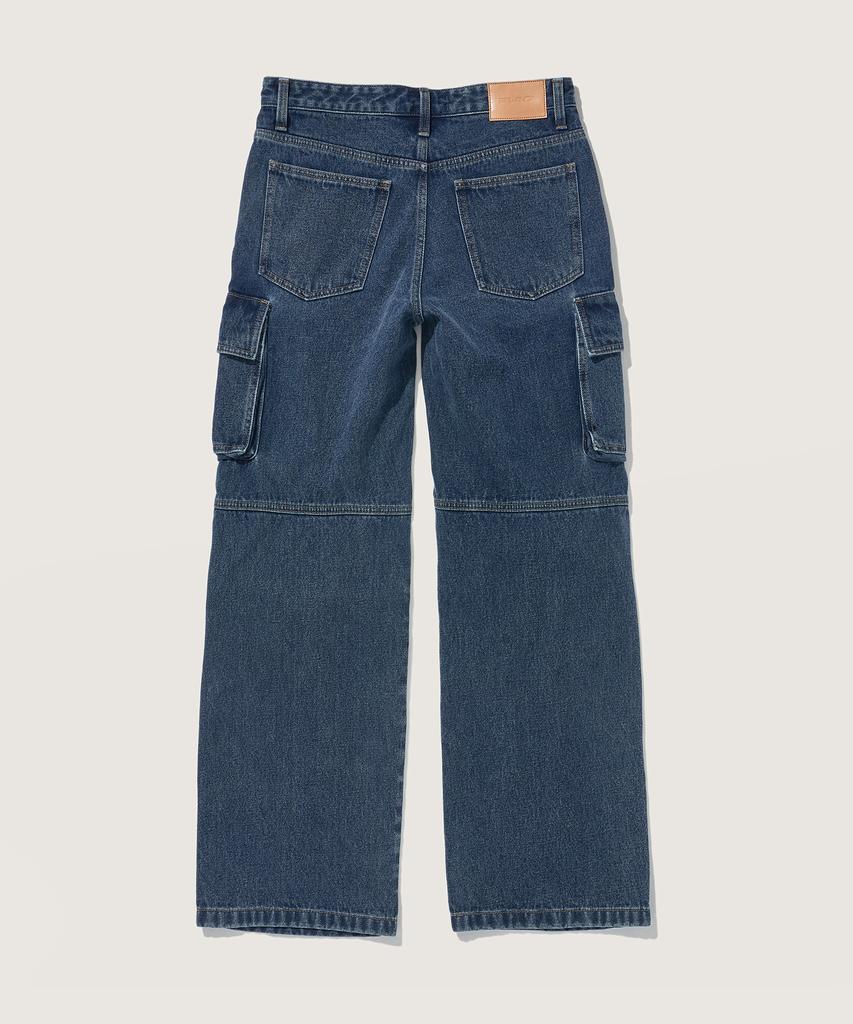 PLAC Cargo Denim Pants M57 Deep Blue