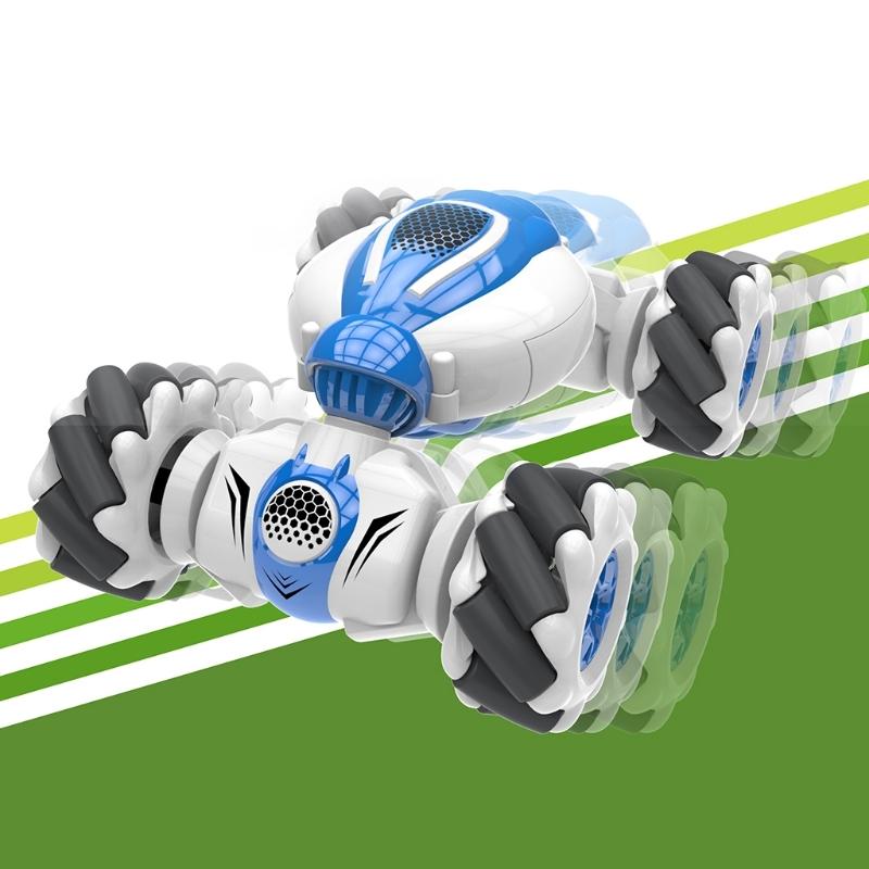2.4Ghz Remote Control Car 4WD Watch Gesture Sensing Control RC Stunt Car  with LED Light Music Effect Children's Toy