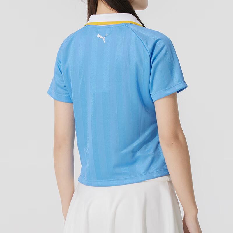 New PUMA Polo Shirts Women's Blue 631726-57