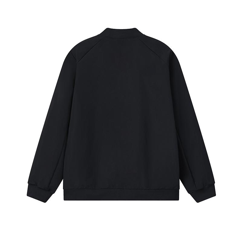 Fila White Fashion Simple Classic Retro Casual Light Business Versatile Comfortable Textured Woven Jacket Men Jackets Legendary-Blue F11M613702FNV