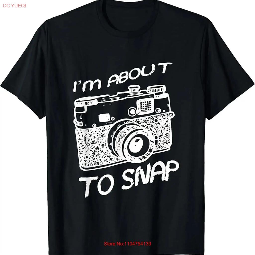 I Am About To Snap Vintage Camera Photographer T Shirt Vintage Washed Breathable Stretched Unisex Graphic Comfortable Fashion