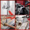 Aluminum Zinc Zinc Alloy Faucet Wrench Adjustable Design Plumbing Wrench Bathroom Spanner  Household Pipe