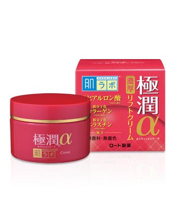 HADA LABO Gokujyun Alpha Moist Lift d Cream løftekrem, 50 gr.