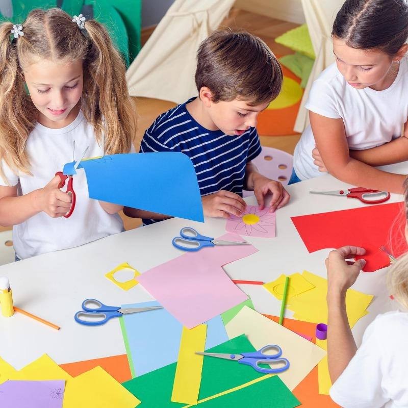 1PC Sewing Craft Scissors Multipurpose Heavy Duty Sharp Paper Scissors, Universal Stainless Steel Scissors for Home Office Student Teacher Supplies