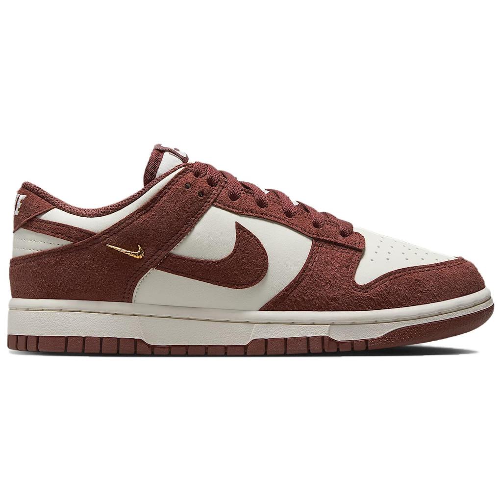 Nike Dunk Low Sail Red Sepia Women Sneakers Metallic-Gold IB4417-104