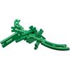 Gakken New Block Alligator 25 Pieces 9 Types for Ages 2 and Up Educational Building Toy