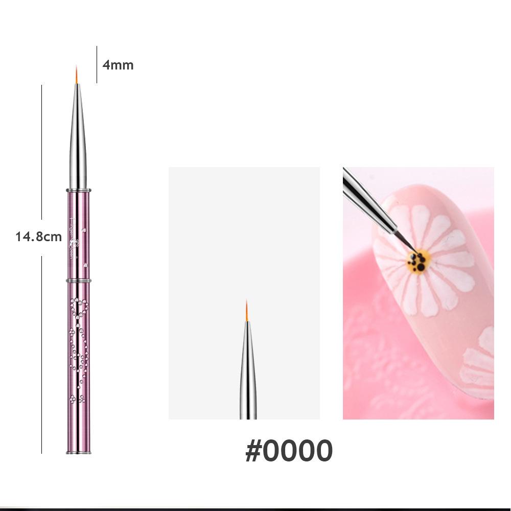 

Ручка для ногтей Кисть для ногтей Розовая ручка Принадлежности для нейл-арта