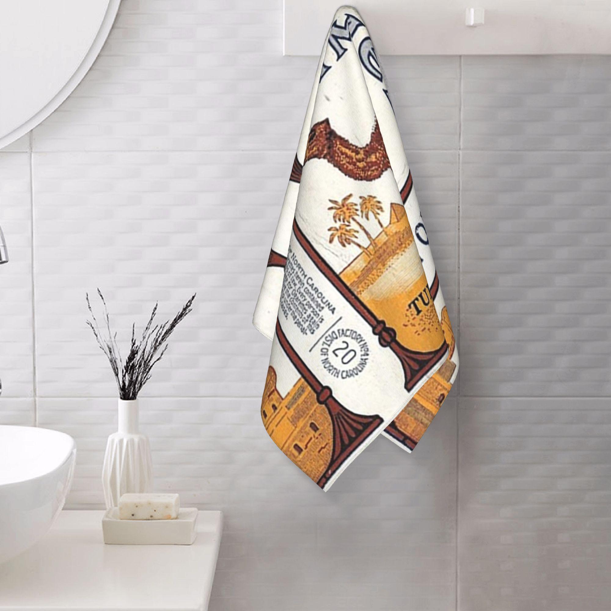 Ka Chen Mutong White Vintage Camel Cigarette Pack Soft Face Towel Quick Dry Pool Bath Cotton Towels Absorbent
