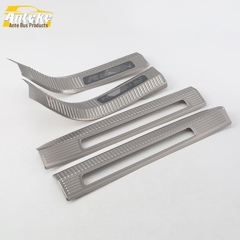 Fits 18 XC60 Models: Sill Trim Bright Strip, Bumper Trunk Welcome Pedal, Anti-Scratch Trim