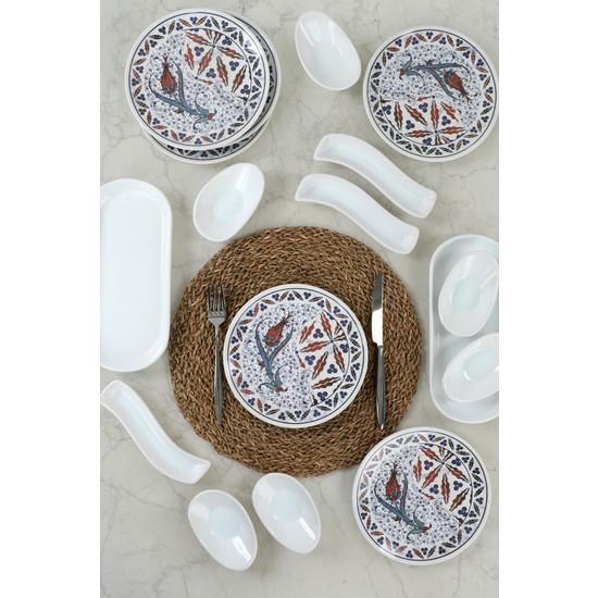 

Keramika Tulip Dowery Set 17 Предметов на 6 Персон