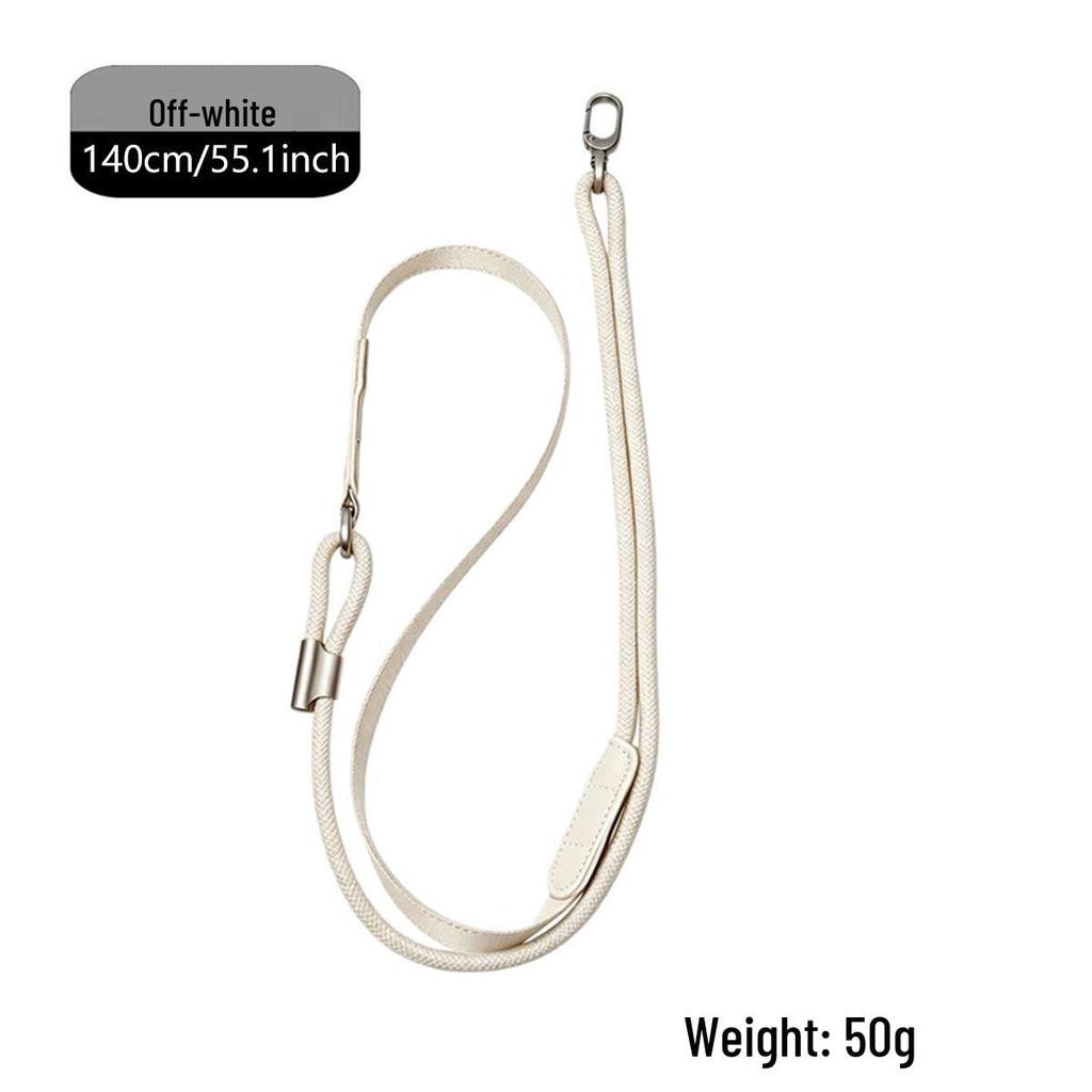 7mm Flat Strap Adjustable Crossbody Lanyard for Mobile Phones - Anti-Lost & Anti-Theft, High-End Universal Outdoor Use