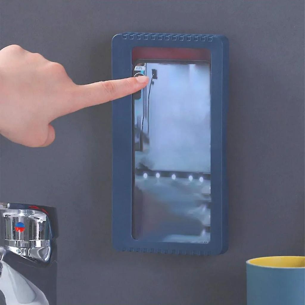 1/2pcs bathroom waterproof shower cover, touch screen phone holder, sealed protective cover, daily practical small tool