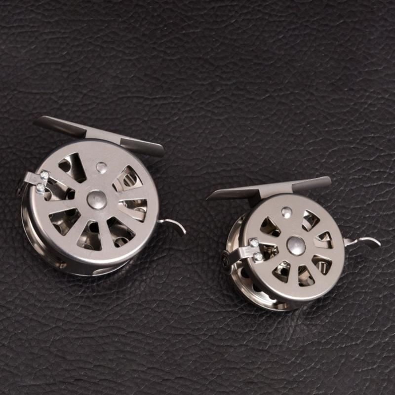 Eisangelrolle, Bogenangelzubehör, Fliegenfischerrolle, Bogenangelrolle