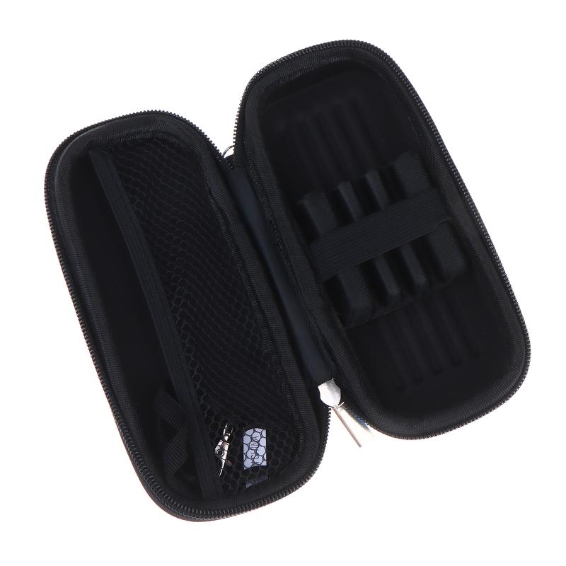 Dart Storage Box With Zipper Eva Hard Shell Storage Box 3-Grid Dart Protection Bag Dart Maintenance Accessories Case